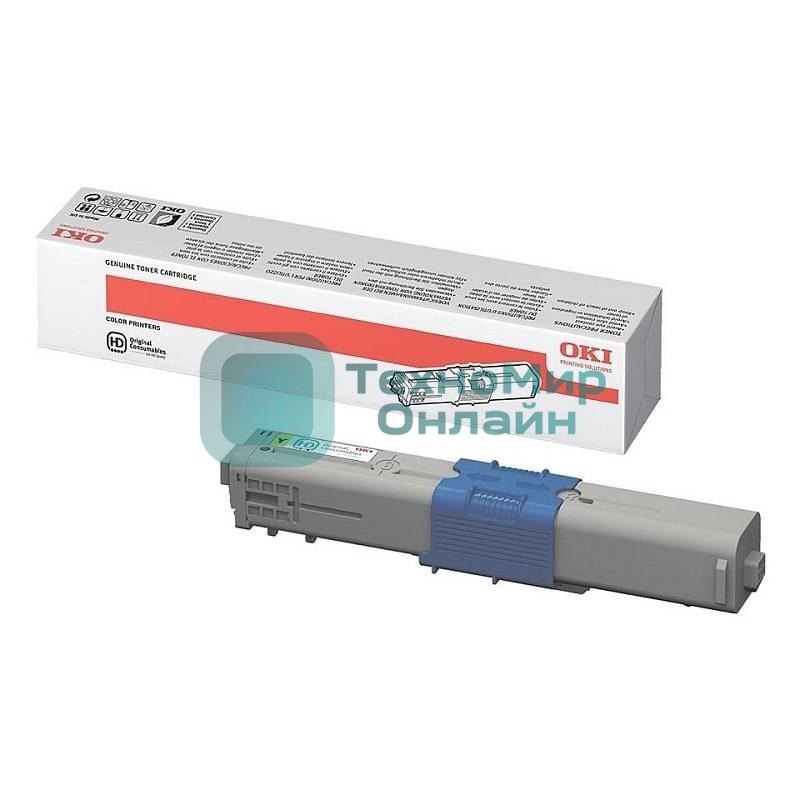 Картридж лазерный Oki C310/330/331/510/511/530/531/MC351/352/361/362/561/562 2K (yellow)