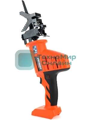 Пила садовая сабельная аккумуляторная PATRIOT RS 202 21В UES, ход пил 20мм, max D дерева 80мм (без аккумулятора и устройства зарядного)