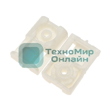 Площадка под стяжку для прямого монтажа Rexant, белая (100 шт/уп)