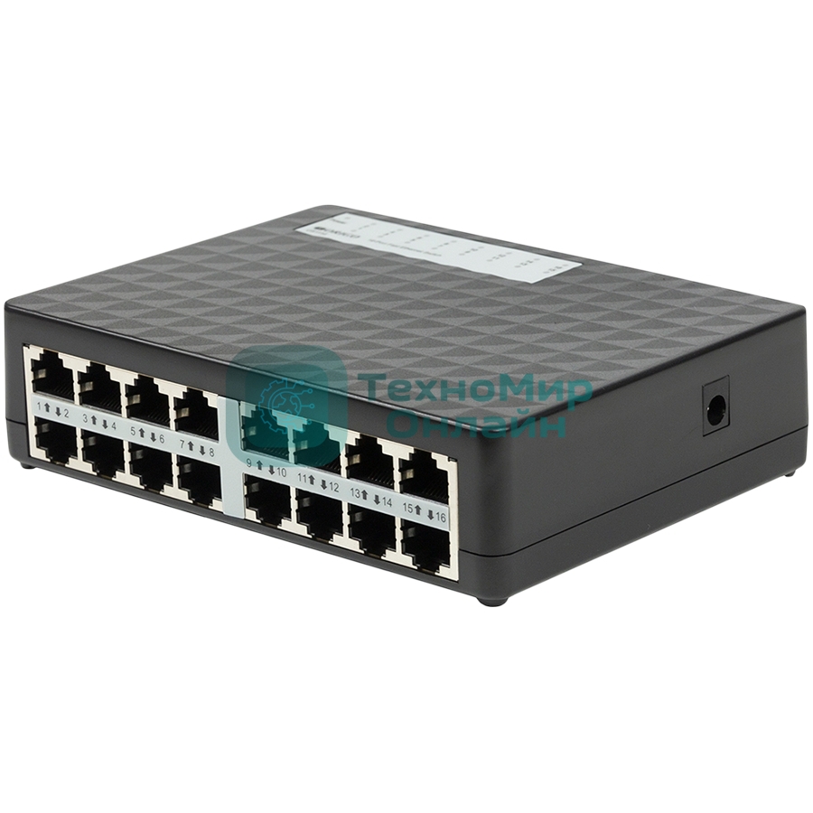 Коммутатор неуправляемый 16-портовый ORIGO OS1116/A1A 10/100 Мбит/с