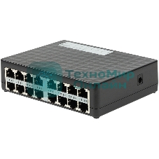 Коммутатор неуправляемый 16-портовый ORIGO OS1116/A1A 10/100 Мбит/с