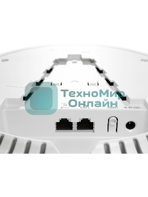 Точка доступа MikroTik cAPGi-5HaxD2HaxD cAP ax Wi-Fi 6, AX1800, 2RJ45 1gbit