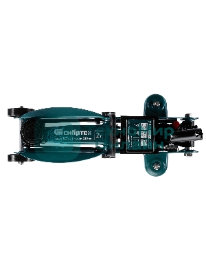 Домкрат гидравлический подкатной Сибртех 2т, 127-330 мм, в пластиковом кейсе