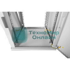 Шкаф коммутационный ЦМО (ШРН-15.500.1) настенный 15U 600x529 мм пер. дв. металл 200 кг серый 470 мм 180 град.