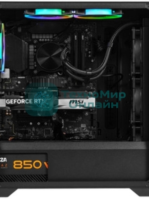 Компьютер IRU Strato 710Z7GP TWR i7 13700KF (3.4) 32Gb SSD1Tb RTX 5070 12Gb без ОС GbitEth 850W черный (RUS) (2134687)