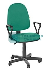 Кресло компьютерное OLSS ПРЕСТИЖ зеленый В-27 Крестовина: 