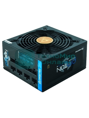 Блок питания Chieftec Proton BDF-650C, 650Вт, 80 PLUS Bronze, 140мм, модульный, черный