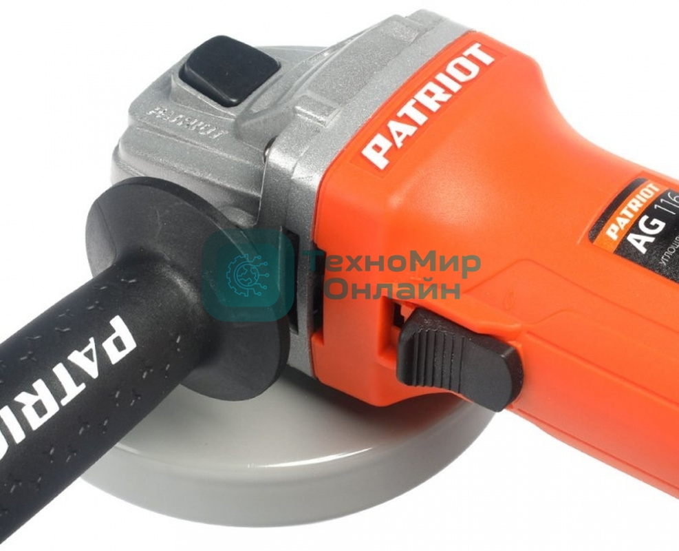 Углошлифовальная машина Patriot AG 116 700Вт 11000об/мин рез.шпин.:M14 d=115мм