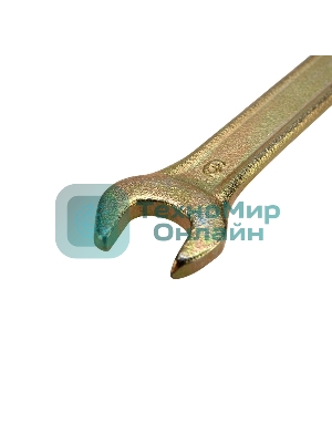 Ключ комбинированный Rexant 9 мм, желтый цинк