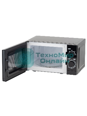 Микроволновая печь Hyundai HYM-M2065 черный 20 л, 700 Вт, поворотный механизм