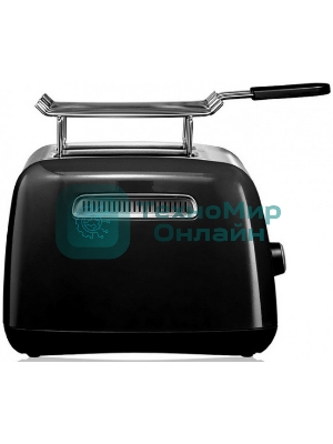 Тостер KitchenAid 5KMT221EOB черный, 1100 Вт, 2 слота