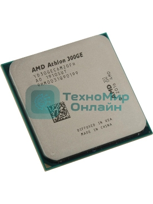 Процессор AMD Athlon 300GE 2C/4T (3.4GHz,5MB,35W,AM4) tray, with Radeon Vega Graphics