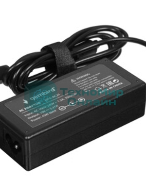 Блок питания Gembird для ноутбуков Asus 19В/2,37А, 45Вт, 1 штекер 4,0х1,35мм (NPA-AC21)
