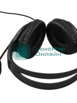 Гарнитура Oklick HS-M400 чёрный, проводная, 3.5 мм