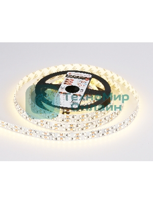 Светодиодная лента Ambrella light GS1601 2835 240Led/ 19.2W m/ 12V IP20 3000K/ 5000*14*1.2mm (2 конт.)