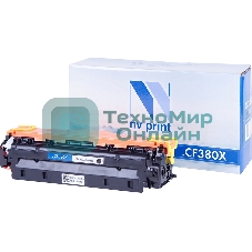 Картридж лазерный NVPrint совместимый HP CF380X черный для CLJ Pro MFP M476 (4400k)
