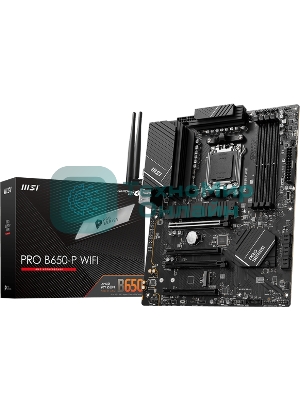 Материнская плата MSI MSI PRO B650-P WIFI Socket AM5 AMD B650 4xDDR5 ATX AC`97 8ch(7.1) 2.5Gg RAID+HDMI+DP