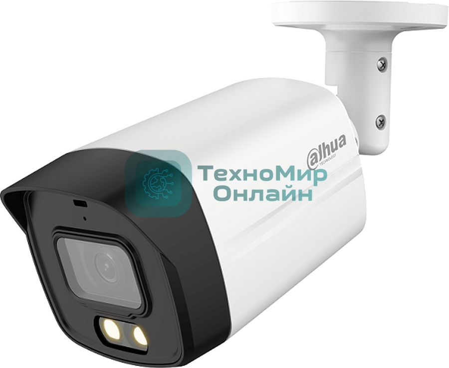Камера видеонаблюдения аналоговая Dahua DH-HAC-HFW1801TLMP-IL-A-0280B-S2 2.8-2.8мм цв. (DH-HAC-HFW1801TLMP-IL-A-0280B)