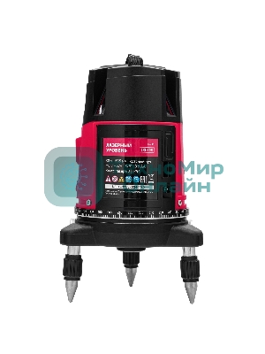 Лазерный уровень MTX CRL-30R, 30 м, красный луч, батарейки, резьба 5/8