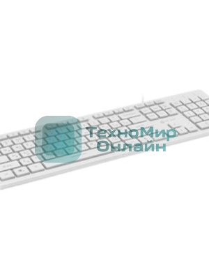 Клавиатура Oklick 550ML проводная, USB Type-A, белый