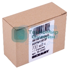 Аккумулятор Rexant Li-ion 16340 unprotected 700 mAh 3.7 В