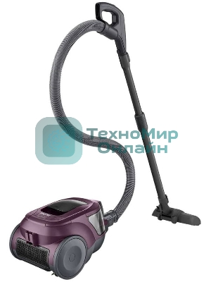 Пылесос LG VC5420NHTCW фиолетовый, 380/2000 Вт, уборка сухая, пылесборник контейнер 1.3 л