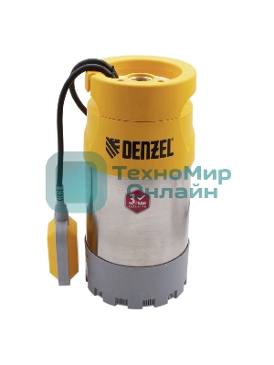 Погружной насос высокого давления PH900, подъем 30м, 900 Вт, 5500 л/ч Denzel