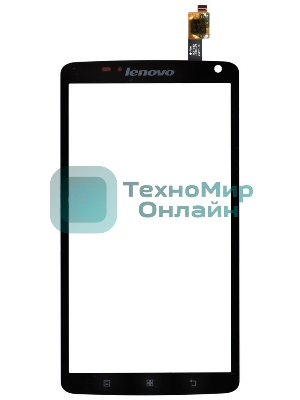 Сенсорное стекло (тачскрин) для Lenovo S930 черное