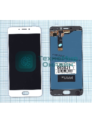 Дисплей для Meizu M6, белый
