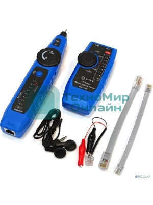 Тестер-трассоискатель кабеля 5bites LY-CT012 UTP / STP / BNC / VFL / POE / TDR / LCD / FLASH