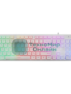 Клавиатура Oklick 550ML проводная, USB Type-A, белый