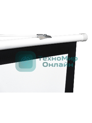 Экран 221x124.5см TriScreen 16:9 напольный рулонный белый100' Matt White (MW), серый корпус