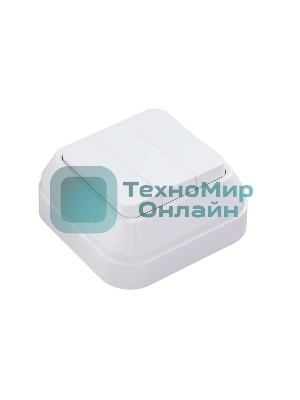 Выключатель 3-кл. Makel ОП IP20 1вх. 3вых. белый