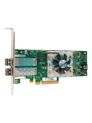Контроллер Qlogic QLE2672-CK 16Gb Dual Port FC HBA x8 PCIe LC multi-mode optic