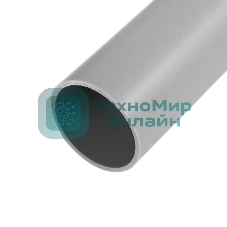 Труба гладкая жесткая ПВХ Rexant ø 50 мм, 3-метровая серая (30 м/уп.)