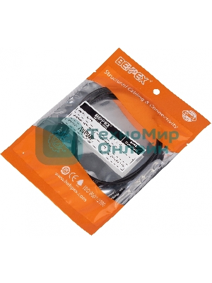 Кабель USB (m)-USB Type-C (m) 1м черный