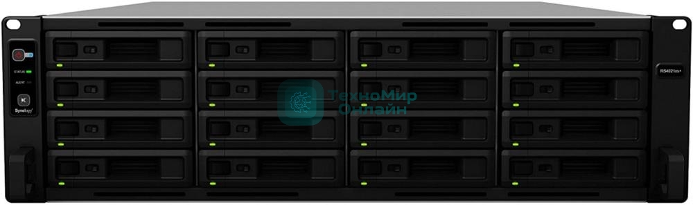СХД стоечное исполнение 16BAY 3U NO HDD USB3 RS4021XS+ SYNOLOGY