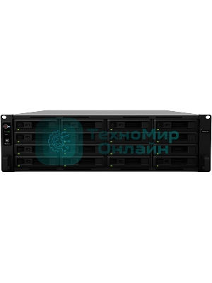 СХД стоечное исполнение 16BAY 3U NO HDD USB3 RS4021XS+ SYNOLOGY