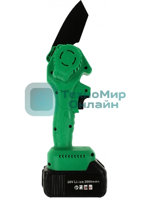 Пила цепная аккумуляторная ZITREK GreenSaw 20 Extra power 20В, 3А·ч Li-ion аккум. 1шт, 1,5А·ч Li-ion аккум. 1шт, ЗУ