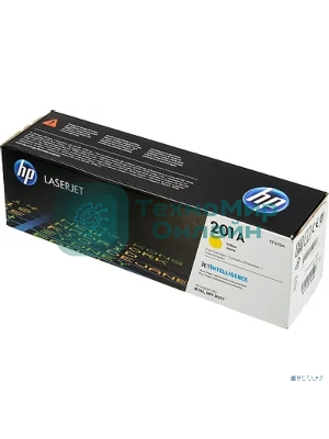 Тонер Картридж HP 201A CF402A желтый для HP CLJ Pro M252/M277 (1400 стр.)