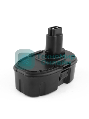 Аккумулятор для DeWalt DC200, DC300, DC500, DC700 18V 2100mAh (Ni-Mh).