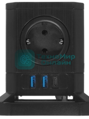 Сетевой фильтр QUMO Power Block System PD1+2 12SP5U (P-0003)