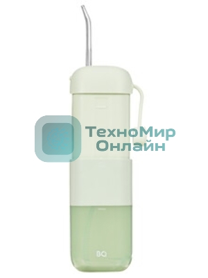 Ирригатор BQ IR002 зеленый, от аккумулятора, 230 мл, 11 режимов