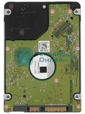 Жесткий диск WD 1Tb 7200rpm SATA-III WD10SPSX черный 64Mb 2.5