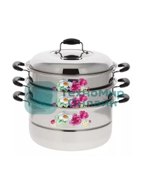 Мантоварка Трехуровневая Kelli KL-4244-30, диаметр 30 см (1х4)