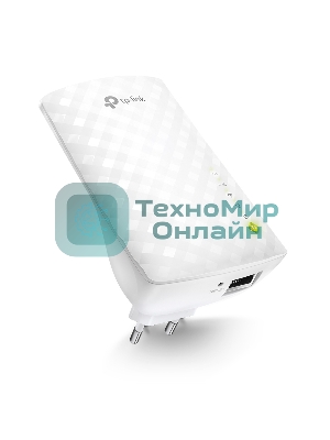 Усилитель Wi-Fi сигнала TP-Link AC750 OneMesh WiFi Range Extender, 300Mbps at 2.4G and 433Mbps at 5G, compact house with internal antennas, 1 10/100Mbps Ethernet port, WPS button for quick setup, Smart Indicator for best location, support OneMeshTMtechnology (802.11k/v seamless r