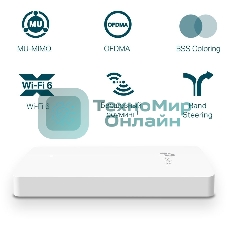 Точка доступа TP-Link EAP615-Wall AX1800 10/100/1000BASE-TX