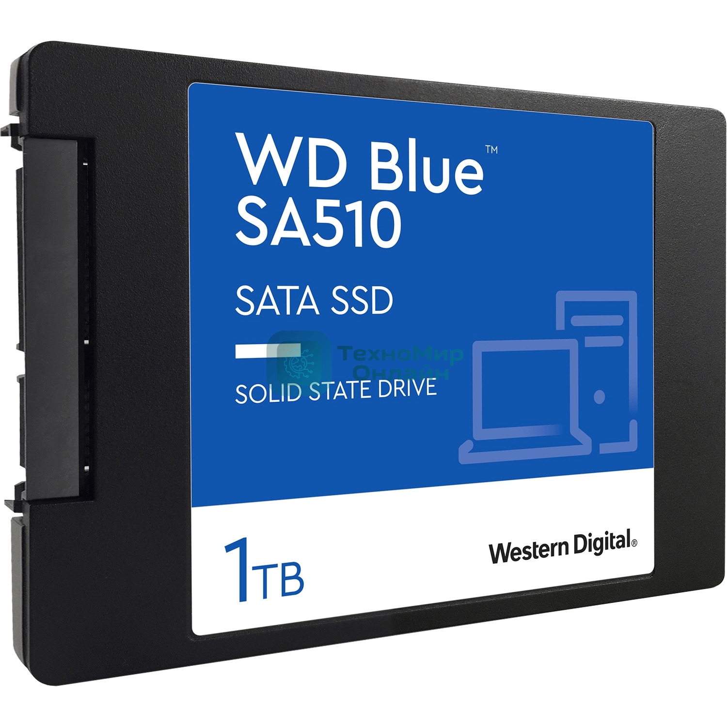Накопитель SSD WD Blue SA510 1Tb, SATA III, 2.5