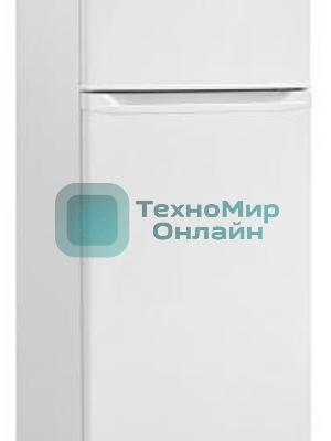Холодильник Nordfrost NRT 145 032 белый двухкамерный 262/68 л морозилка сверху