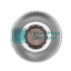 Головка торцевая Stels 10 мм, 12-гранная, CrV,под квадрат 1/2